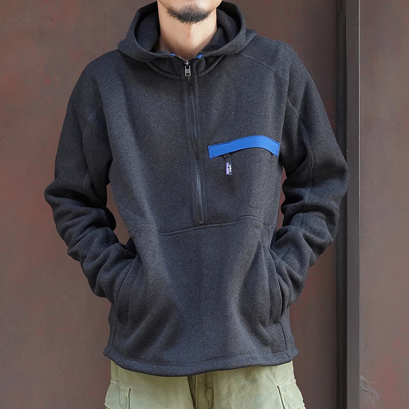 巴塔BetterSweater半拉链抓绒衣