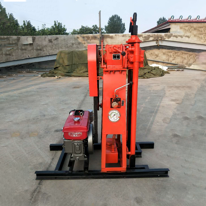 厂家直销 hx-50液压钻机 岩芯取土 打井用水 地质勘探 打爆破孔