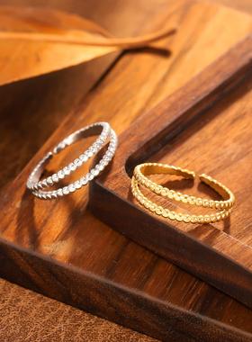 艾芙乐原创纯银s925奢华婚戒指