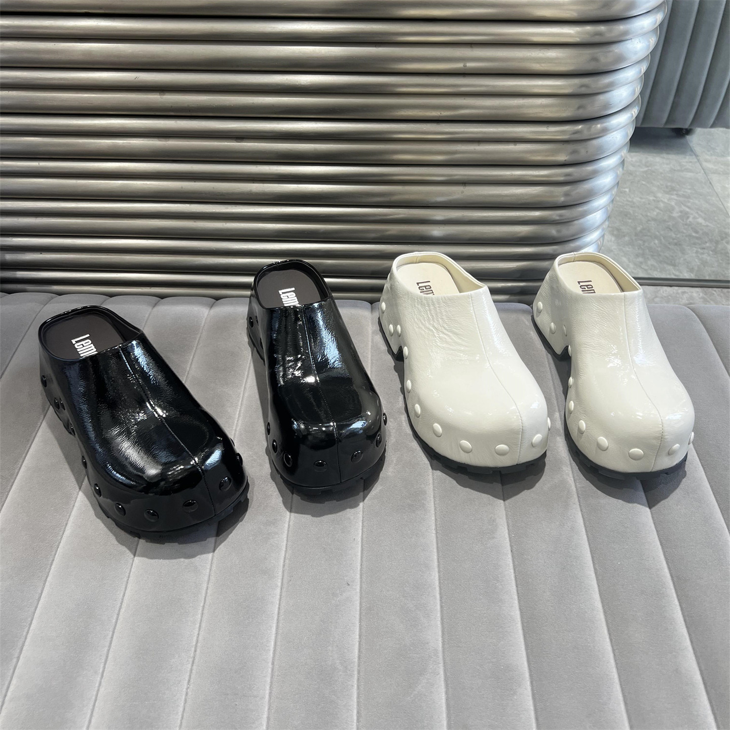 欧洲站女鞋2026春夏新款欧货真皮厚底增高勃肯半拖鞋时尚包头拖鞋