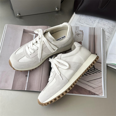 WM6女鞋真皮厚底阿甘鞋运动鞋潮