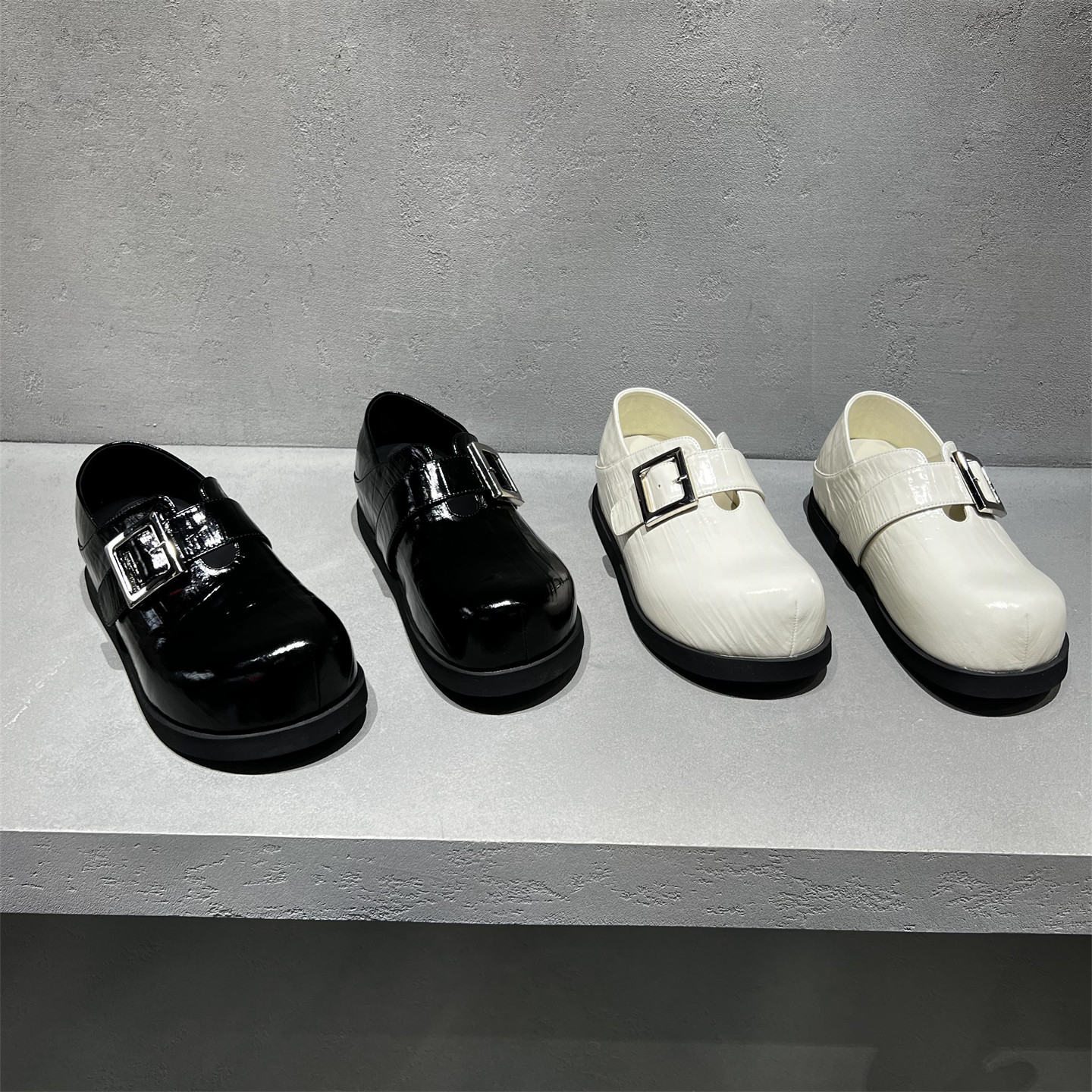 欧洲站女鞋2026春新款欧货真皮扣带厚底增高英伦风乐福鞋玛丽珍鞋,女鞋,玛丽珍鞋,淘宝优惠券,粉丝福利购,淘宝优惠卷