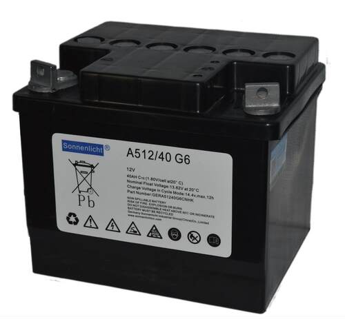 德国阳光蓄电池A512/40 G6提供报关单和检测报告 德国阳光12V40AH