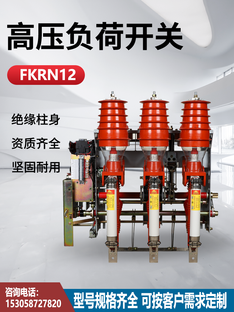 FKRN12-12RD/125-31.5高压负荷开关熔断器组合电器10kvFN12气压式