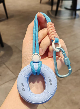 硅胶握力圈钥匙扣挂件创意个性钥匙链圈环包包配饰情侣礼物礼品