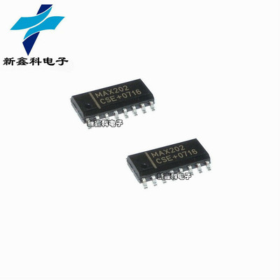 MAX202 MAX202CSE MAX202ESE SOP-16 RS-232 线驱动器/接收器