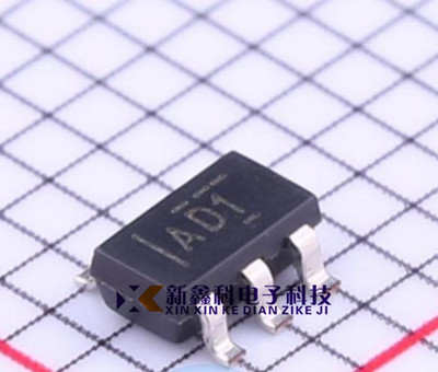 ADS1100A1IDBVR SOT-23-6 丝印:AD1 模数转换芯片