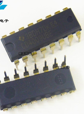 CD4009UBE CD4009 DIP16 逻辑芯片-栅极逆变器 全新现货