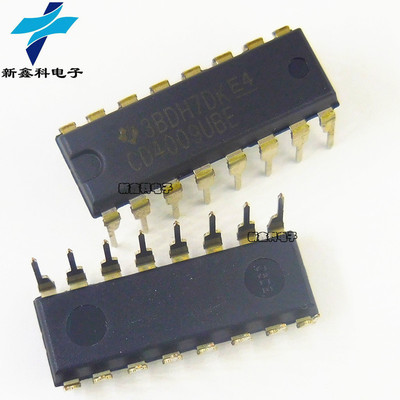 CD4009UBE CD4009 DIP16 逻辑芯片-栅极逆变器 全新现货