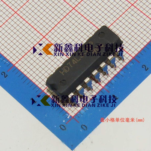 全新原装 HD74LS08P 封装DIP14逻辑代用芯片集成电路IC HD74LS08P