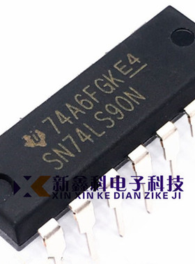 HD74LS90P SN74LS90N 74LS90 DIP-14  计数器芯片 全新原装