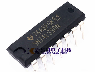HD74LS90P SN74LS90N 74LS90 DIP-14  计数器芯片 全新原装