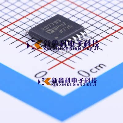 原装正品 AD7793BRUZ-REEL TSSOP-16 24位Σ-Δ模数转换器(ADC)