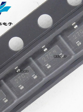 MMBZ27VCLT1G 丝印: 27C SOT-23 MMBZ27V ESD/TVS静电保护二极管