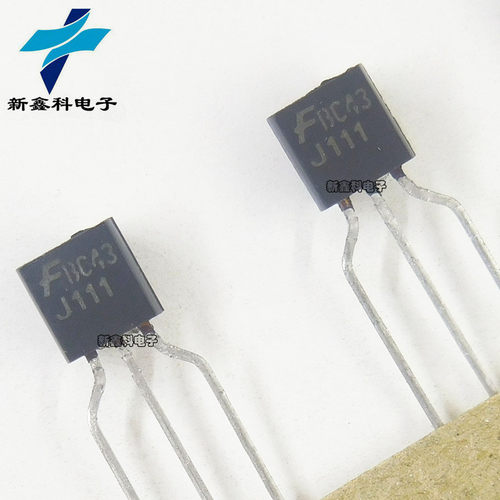 2SJ111 丝印J111 TO-92 MOS管 N沟道JFET晶体管 插件三极管