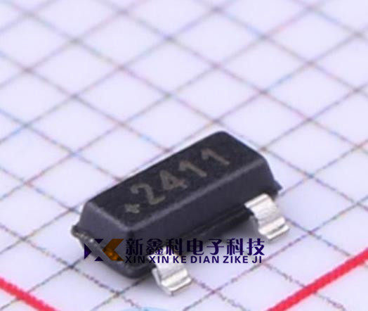 DS2411R+T&R SOT-23 丝印:2411 安全验证IC 加密芯片