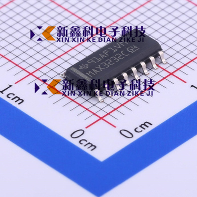 原装正品 MAX3232CDR SOIC-16 RS-232 线路驱动器/接收器IC芯片