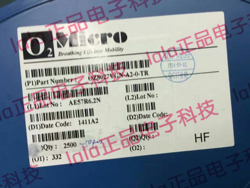 OZ8027VGN-A2-0-TR OZ8027VGN LED调光驱动芯片 SOP-8 O2-MICRO