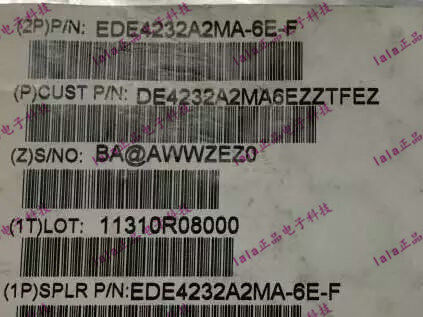 EDE4232A2MA-6E-F ELPIDA 全新原装 BGA EDE4232A2MA