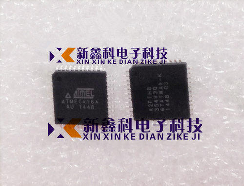 ATMEGA16A-AU MEGA16A-AU TQFP-44 单片机 8位AVR  16K闪存 原装