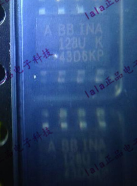 进口原装 INA118UA INA128U INA128UA 线性仪表运算放大器 SOP-8