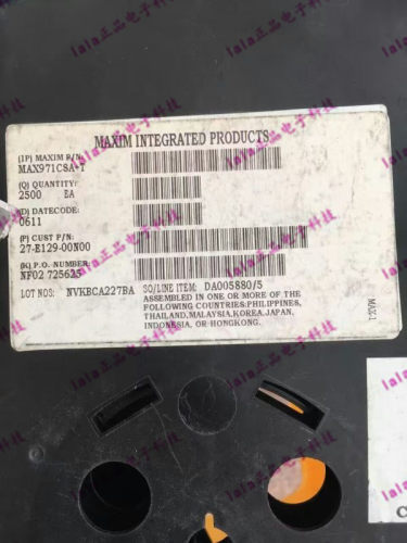 MAX971CSA+T 8-SOIC MAXIM美信原装 MAX971 线性 - 比较器