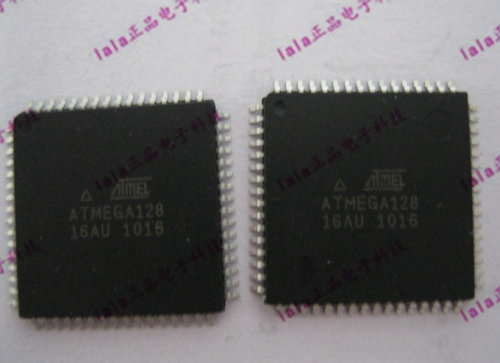 进口原装 ATMEGA128-16AU ATMEGA128 单片机/微控制器 TQFP-64