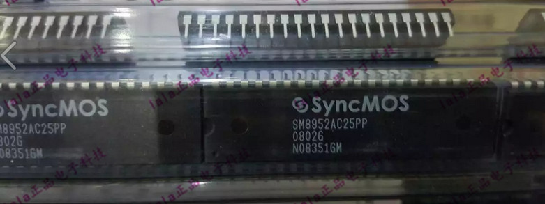SM8952AC25PP SM8952AC25 DIP-40 SyncMOS/新茂原装 微控制器