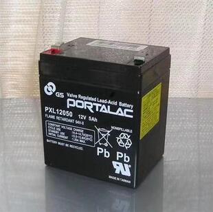 日本GS-PORTALAC蓄电池12V5AH直流屏UPS/EPS应急专用 PX12050