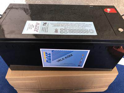 美国海志蓄电池 HZB-12-200铅酸 免维护 12v200ah
