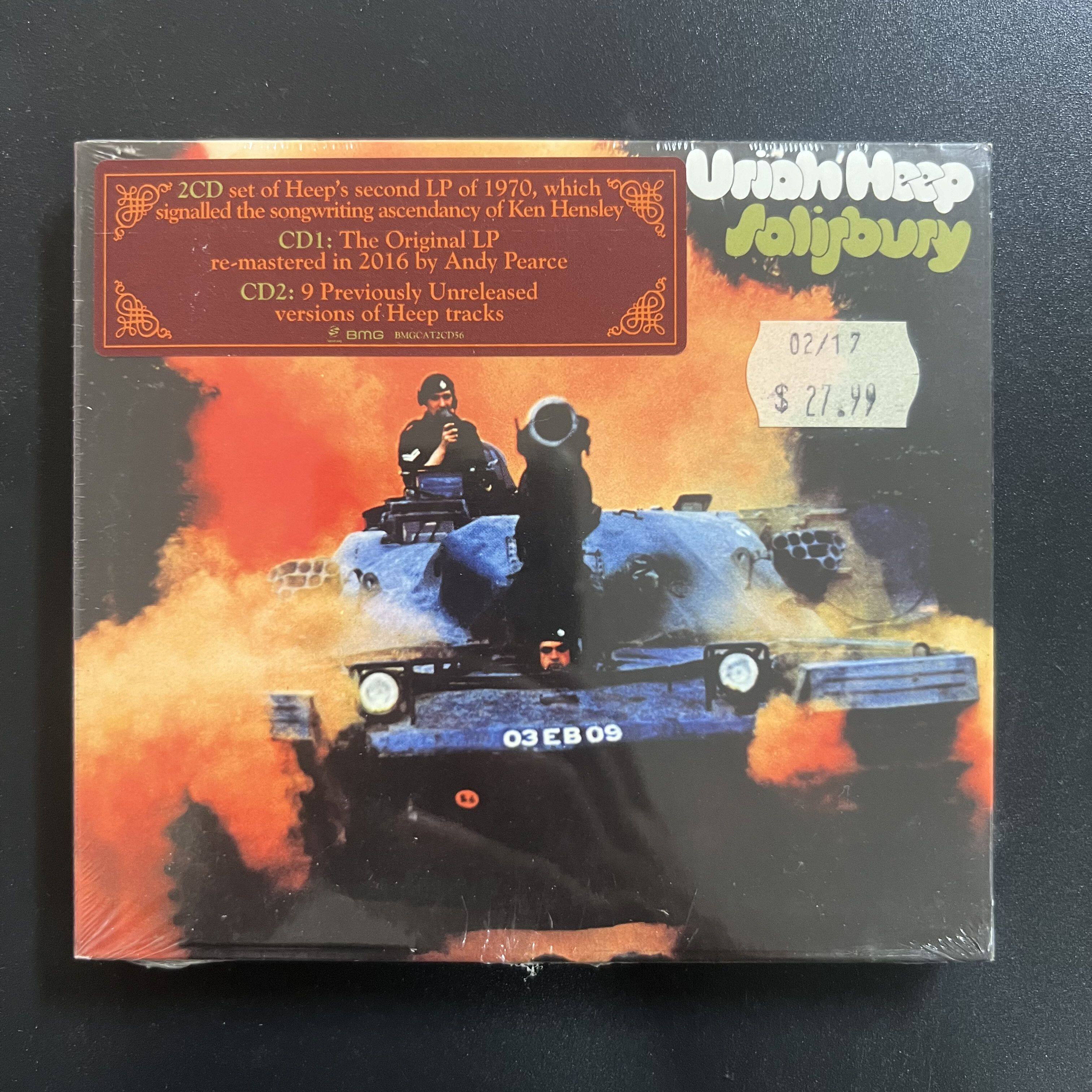 Подлинный Uriah Heep–Солсбери, Европейская версия Uriah Heep-Сомерсет нераспечатана Изображение 1