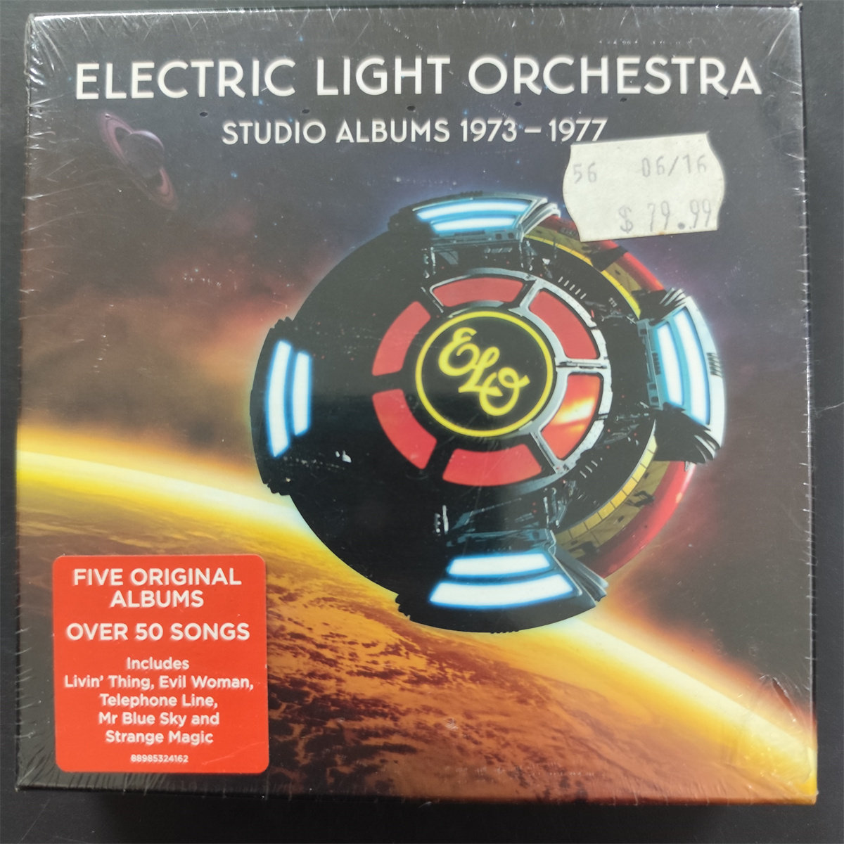 Оригинальная европейская версия нераспечатанного Electric Light Orchestra Electric Light Orchestra 5CD Изображение 1