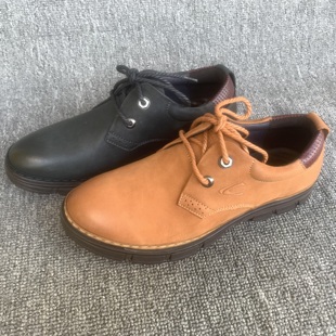 系带低帮软皮舒适百搭日常男鞋 撤柜尾货真皮男鞋 春秋透气休闲皮鞋