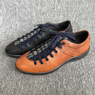 特价 头层牛皮男鞋 真皮软底软面休闲鞋 低帮鞋 尾货清仓系带圆头皮鞋