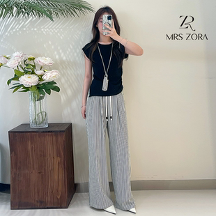长裤 MRS 短袖 ZORA佐拉2025新款 52B4TZ1075 套装