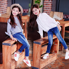 Chemise fille à manche longue - Ref 2084876 Image 13