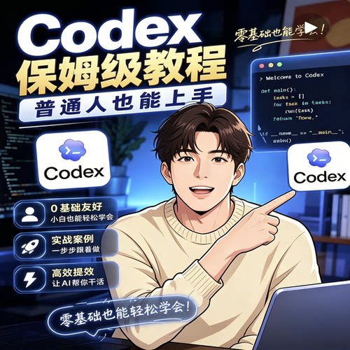 Codex 保姆级教程 零基础入门到精通AI