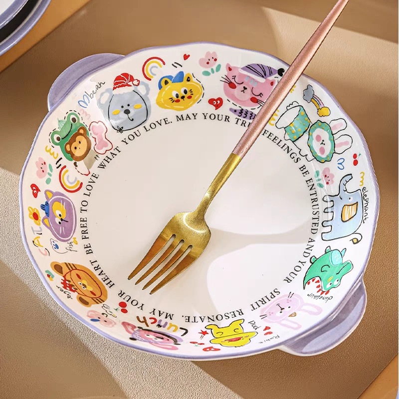 冠祥陶瓷餐具春游记瓷碗盘餐具