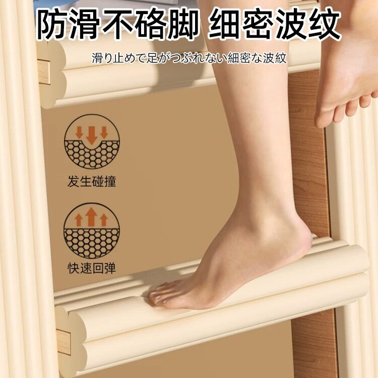 学生宿舍楼梯防滑垫寝室上下铺脚踏垫海绵垫子爬梯上铺栏杆包梯子