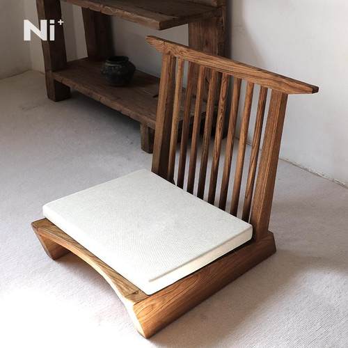中古实木榻榻米椅侘寂风