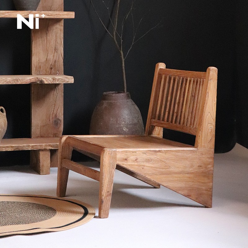 【设计师同款】侘寂风靠背椅