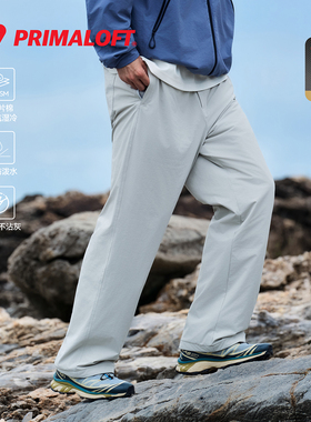 RESTICK 直筒金标P棉裤男冬季休闲保暖防寒加厚长裤易打理抗皱