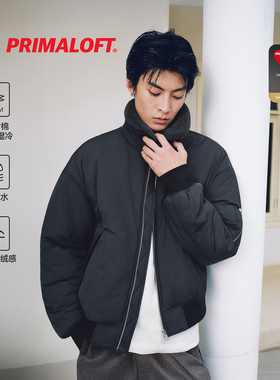 RESTICK Mo*cler同源 可脱卸摇粒绒毛领翻领133G金标P棉飞行夹克