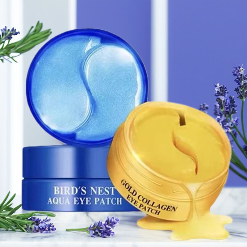 韩国SNP爱神菲海洋燕窝保湿黄金胶原弹润眼膜淡纹抗皱眼贴进口