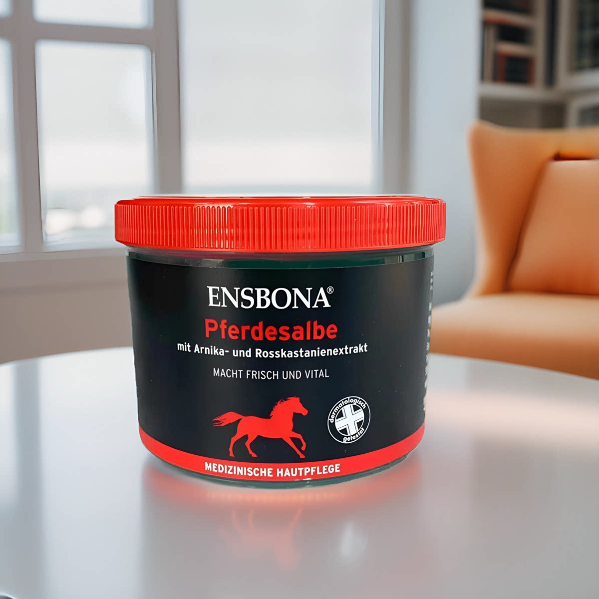 现货德国马膏Ensbona马栗马油按摩凝胶肩颈 肌肉 关节按摩膏500ml