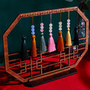 首饰展示架立式 花窗耳环收纳架项链架戒指托饰品珠宝陈列拍摄道具