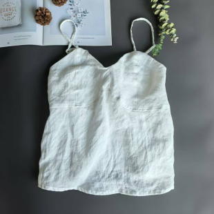 防凸点原生态水果酵素洗汉麻吊带打底背心内搭女时尚 美背