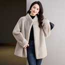 环保年轻妈妈装 海宁皮草女款 中长款 毛毛外套水貂绒女冬季 新款