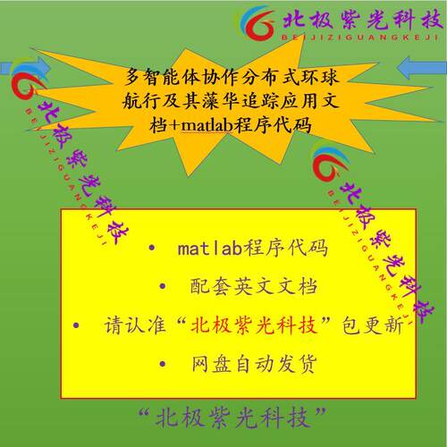 多智能体协作分布式环球航行及其藻华追踪文档+matlab程序代码