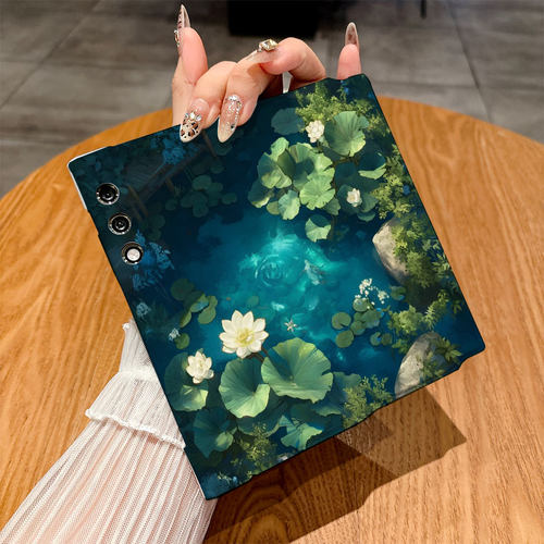 适用荣耀Vpurse手机壳Magicv2/Magicv5/Magicvs翻盖皮套Magicvs2彩绘Magicv2至臻版创意Magicvs至臻版防摔潮